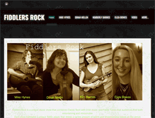 Tablet Screenshot of fiddlers-rock.com